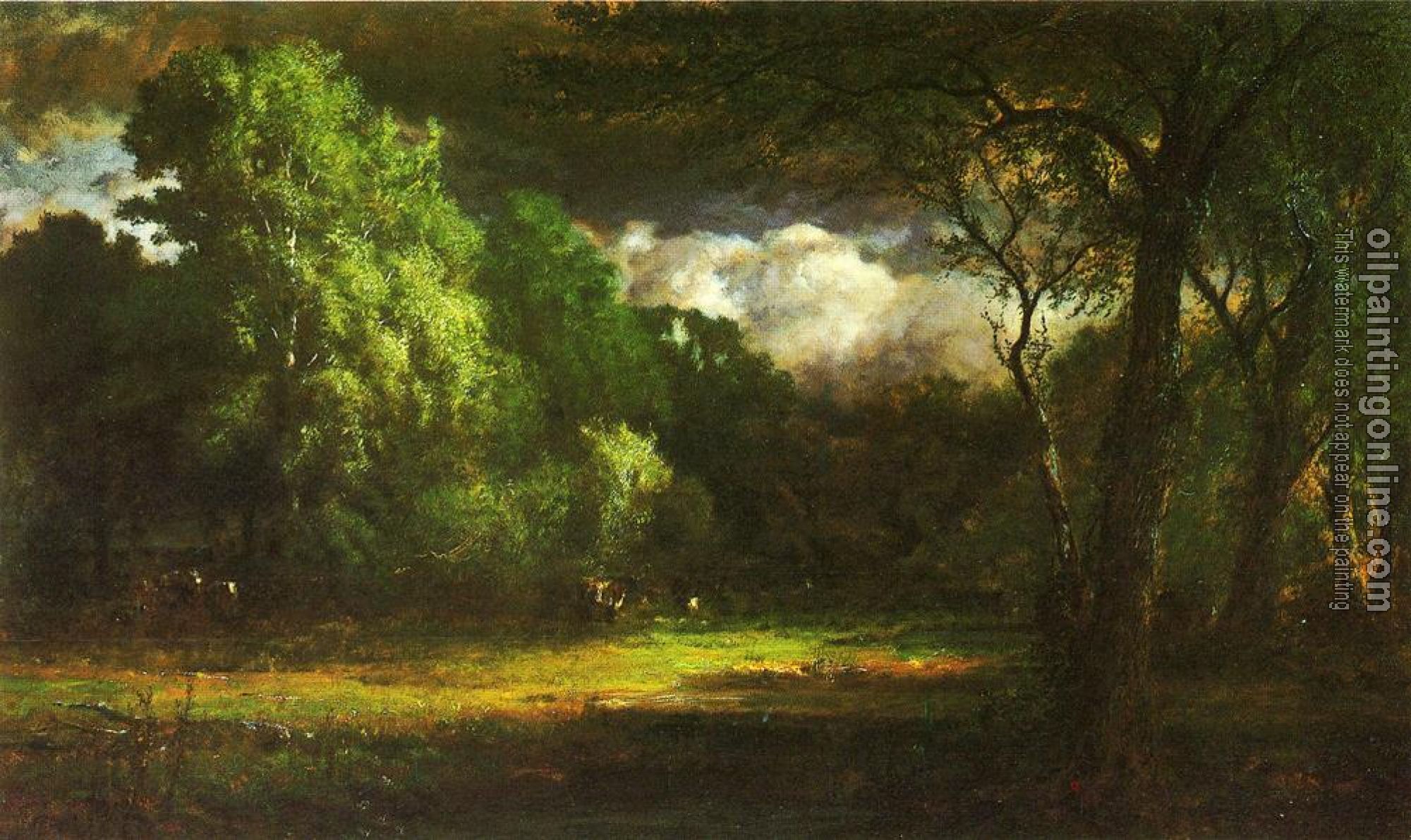 George Inness - Medfield Massachusetts